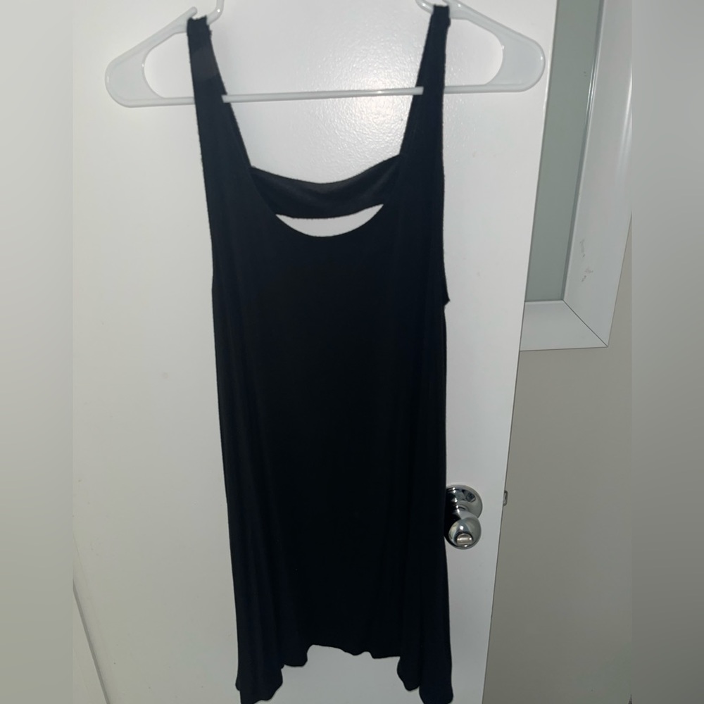Black flowy dress